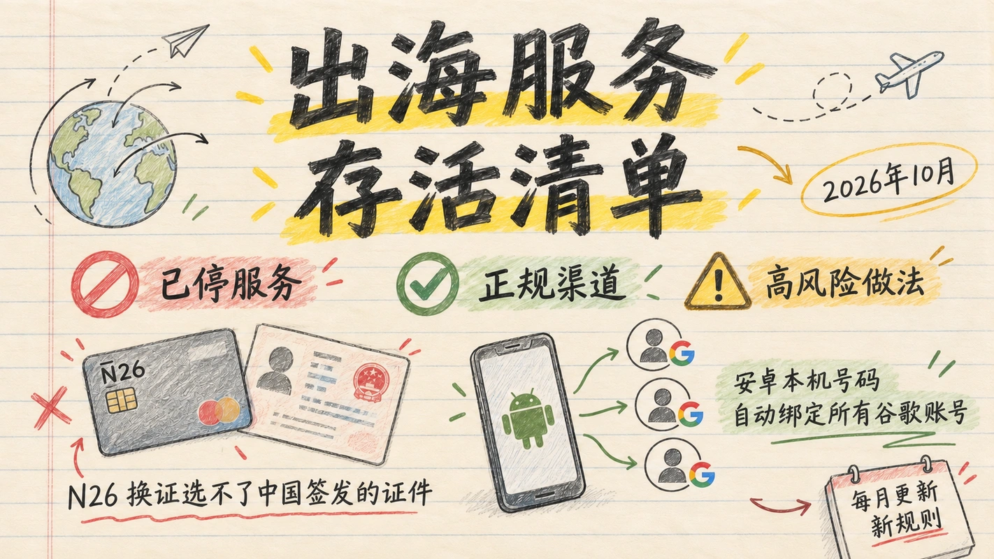 2026 年 10 月出海服务存活清单 封面