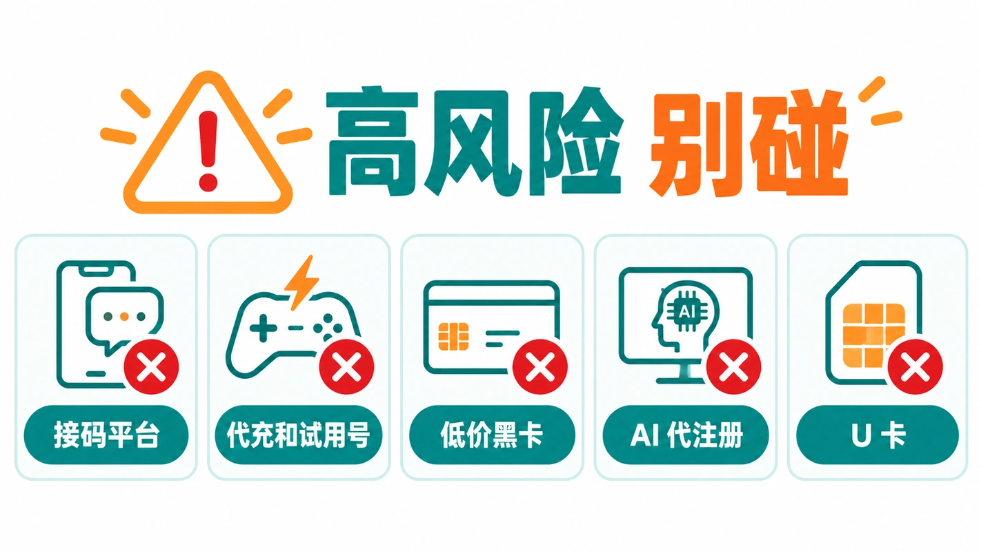 高风险做法警示卡